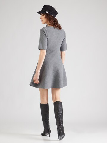 VILA Gebreide jurk 'VIZAHA' in Grijs