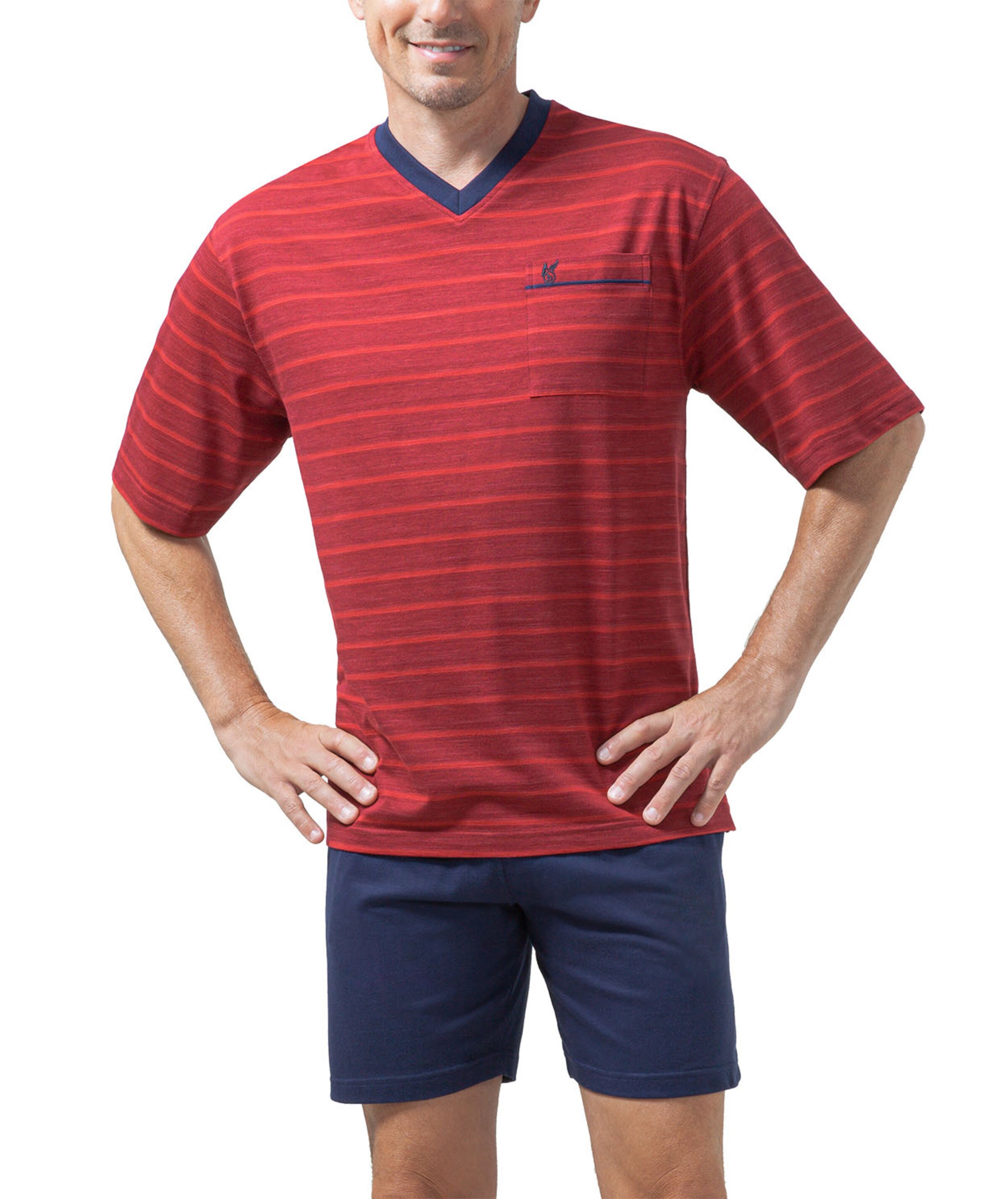 HAJO Pajama short in Blue