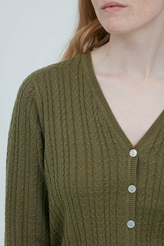 Fransa Knit Cardigan 'FRBELIVE' in Green