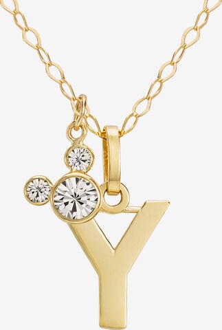 Disney Jewelry Kette 375er Gelbgold Kristall ' ' in Gold: predná strana