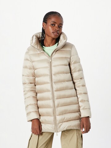 SAVE THE DUCK Between-season jacket 'LYDIA' in Beige: front