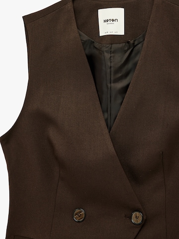 Koton Gilet in Bruin