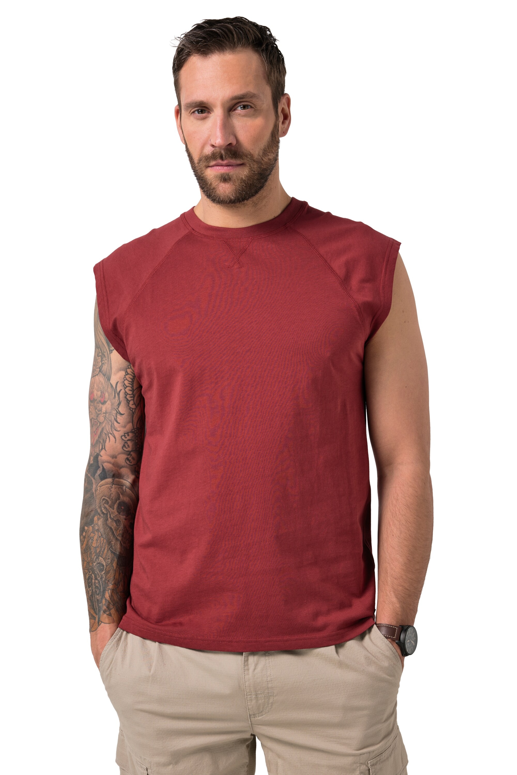 JP1880 Shirt in Red: front