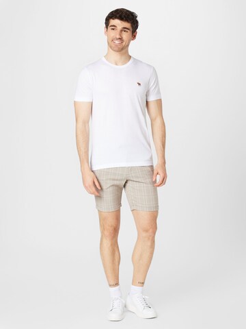 JACK & JONES Slimfit Chinosy 'Connor' w kolorze beżowy