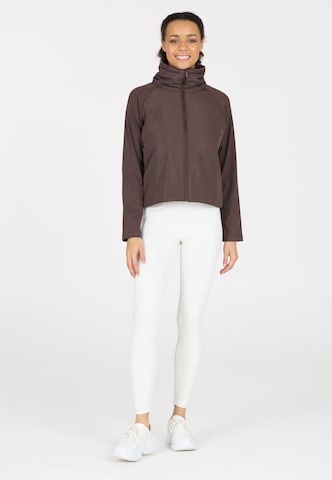Athlecia Outdoorjacke 'Ayanda' in Braun