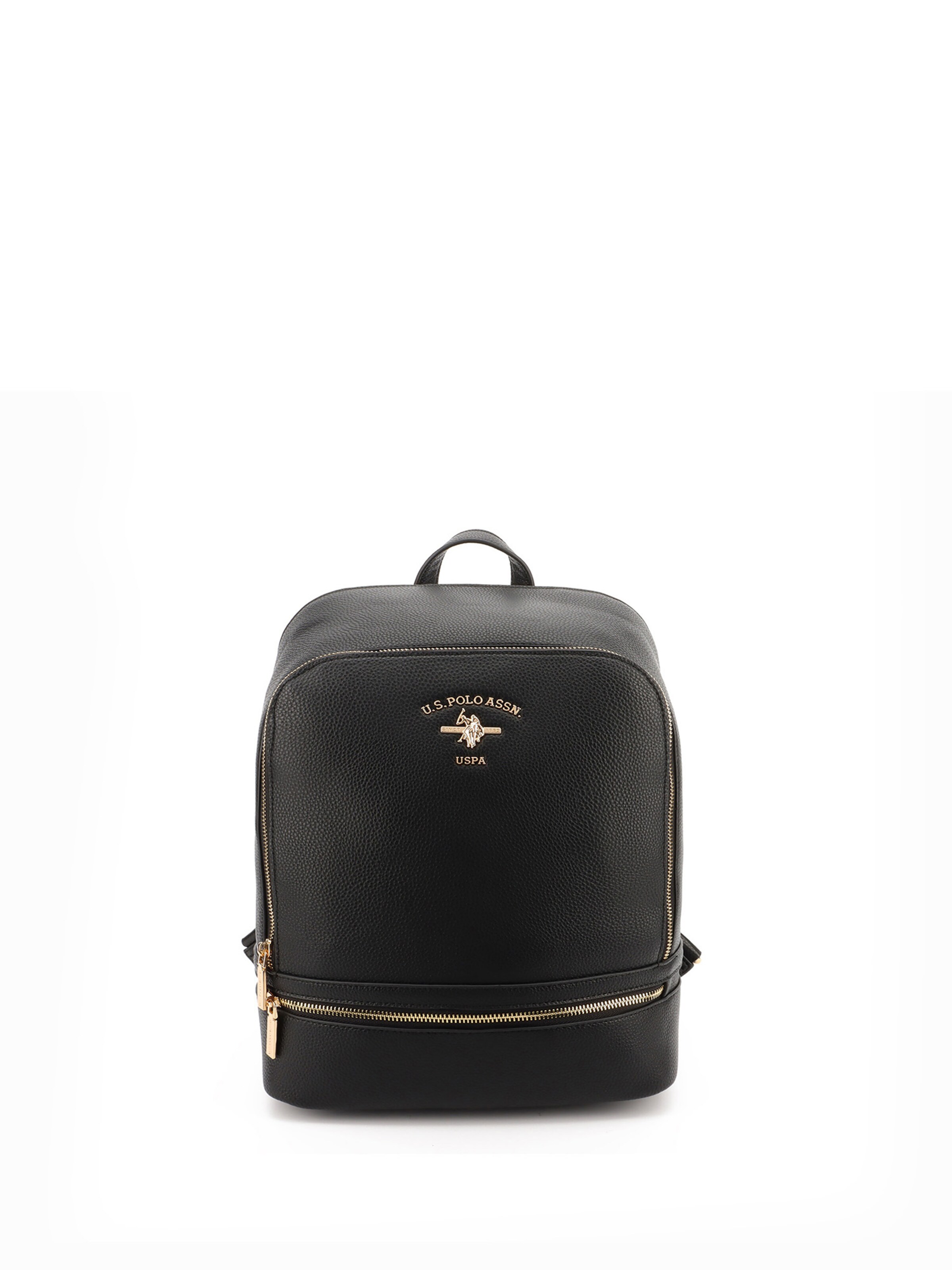 Zaino di U.S. POLO ASSN. in nero: frontale