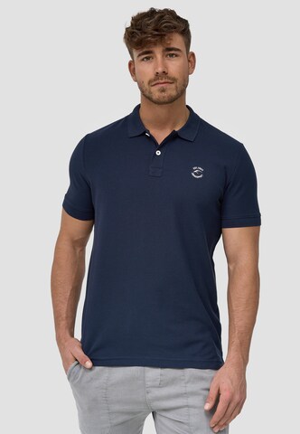 T-Shirt ' Wadim ' INDICODE JEANS en bleu : devant