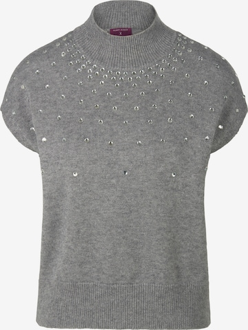 Pull-over TALBOT RUNHOF X PETER HAHN en gris : devant