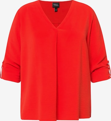 Ulla Popken Blouse in Rood: voorkant