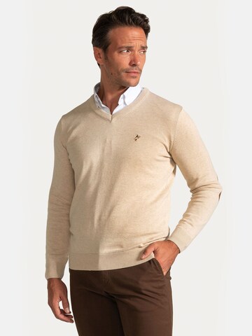 Jacey Quinn Pullover i beige