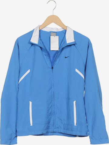 NIKE Jacket & Coat in L in Blue: front