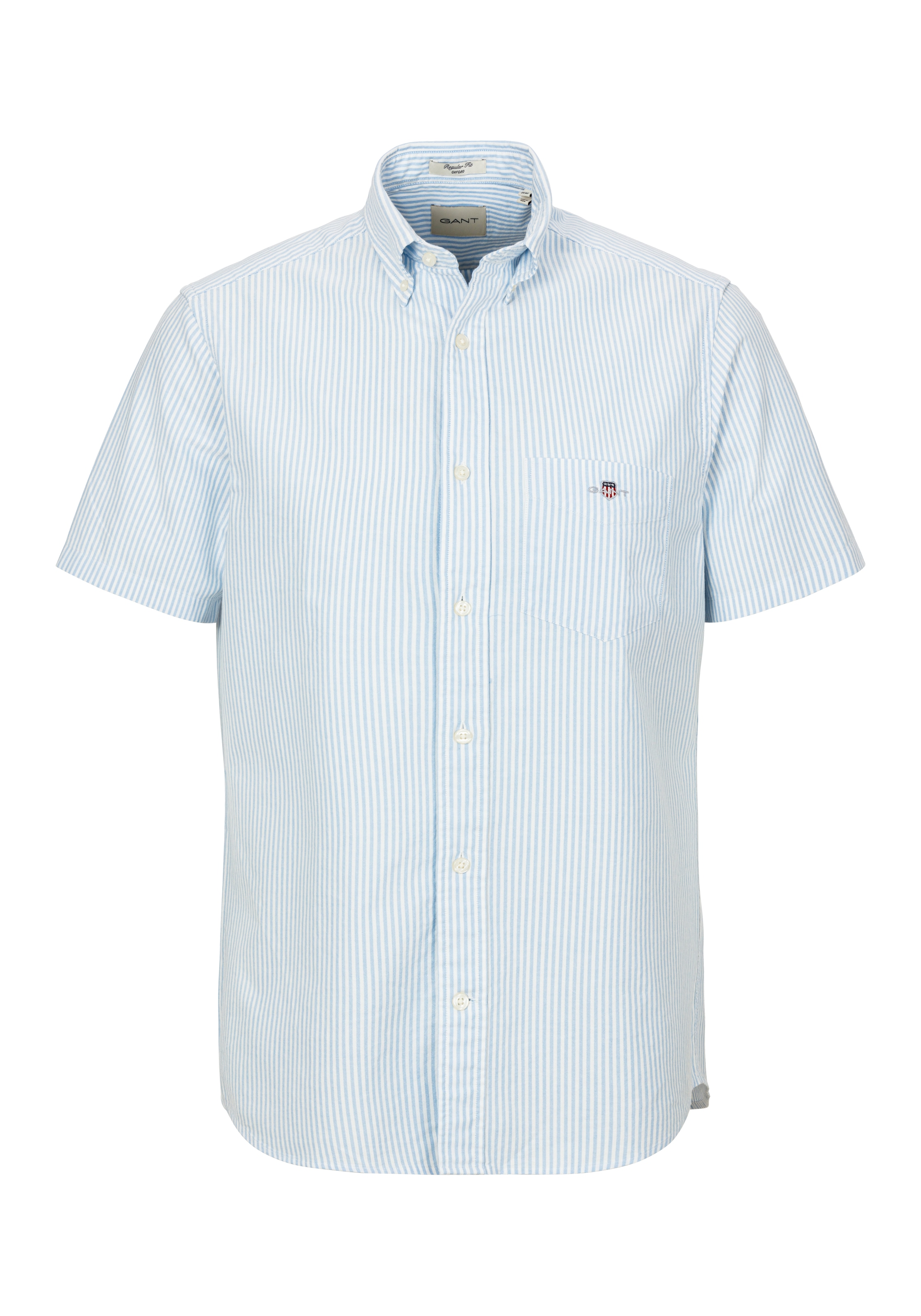 GANT Regular Fit Hemd in Blau: Vorderseite