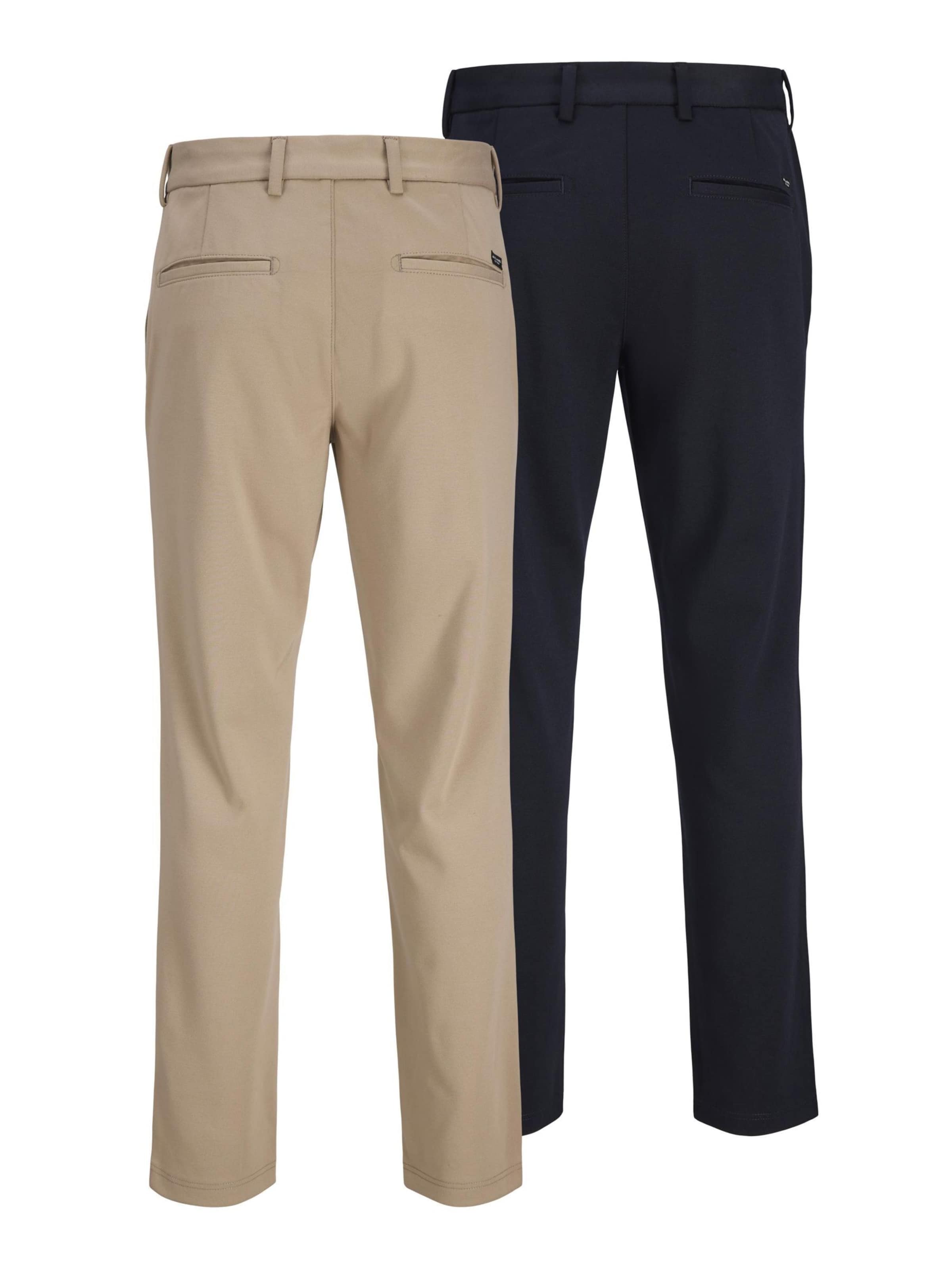 JACK & JONES Слим Брюки-чинос в Бежевый