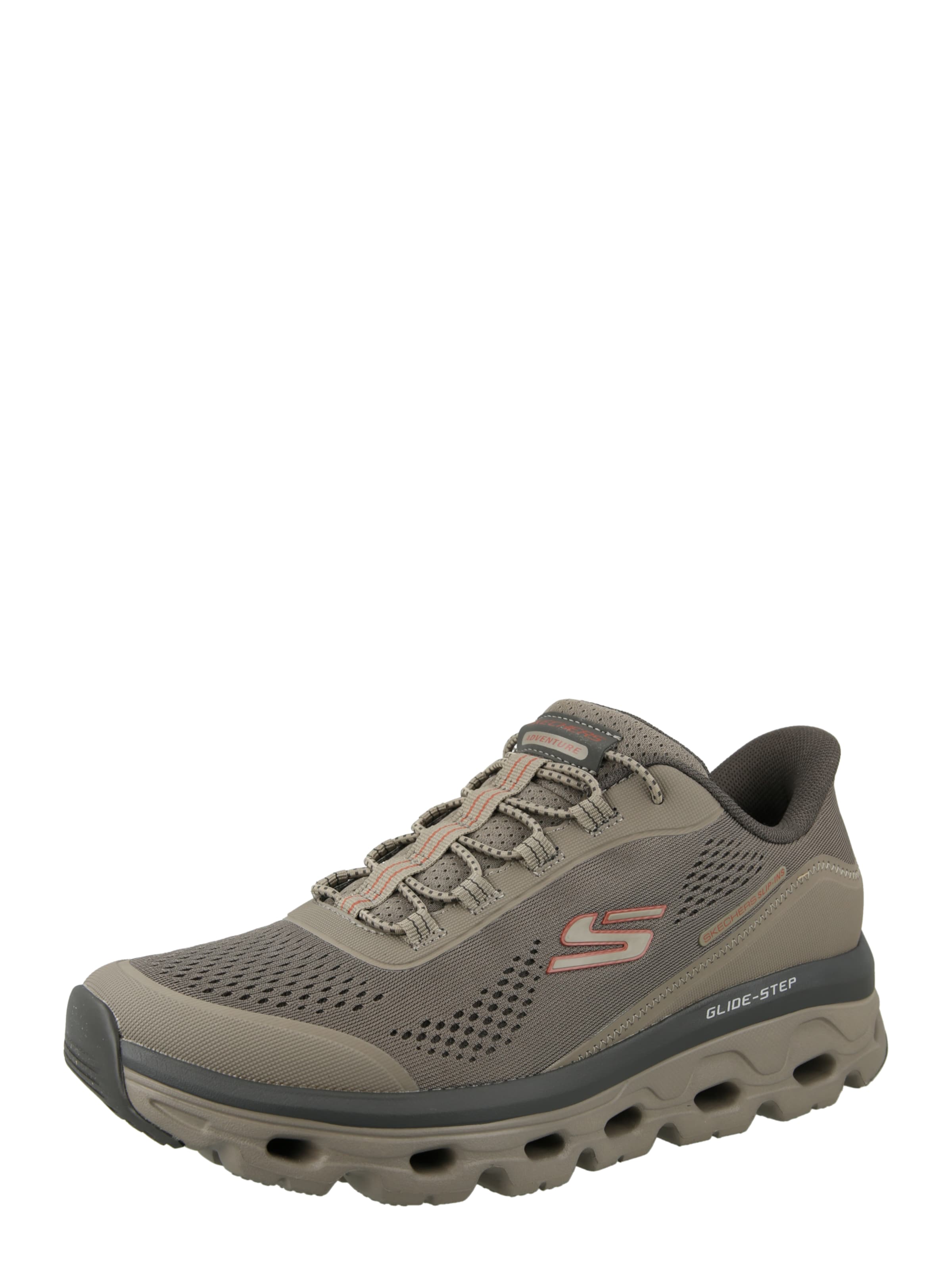 SKECHERS Sneakers laag in de kleur Taupe / Oranje, Productweergave