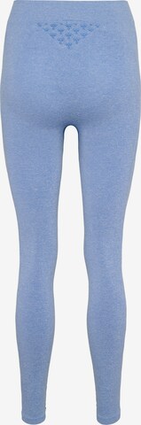 Hummel Skinny Sportbroek 'Ci' in Blauw