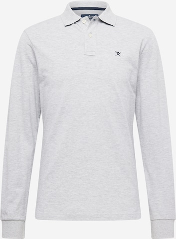 T-Shirt Hackett London en gris : devant