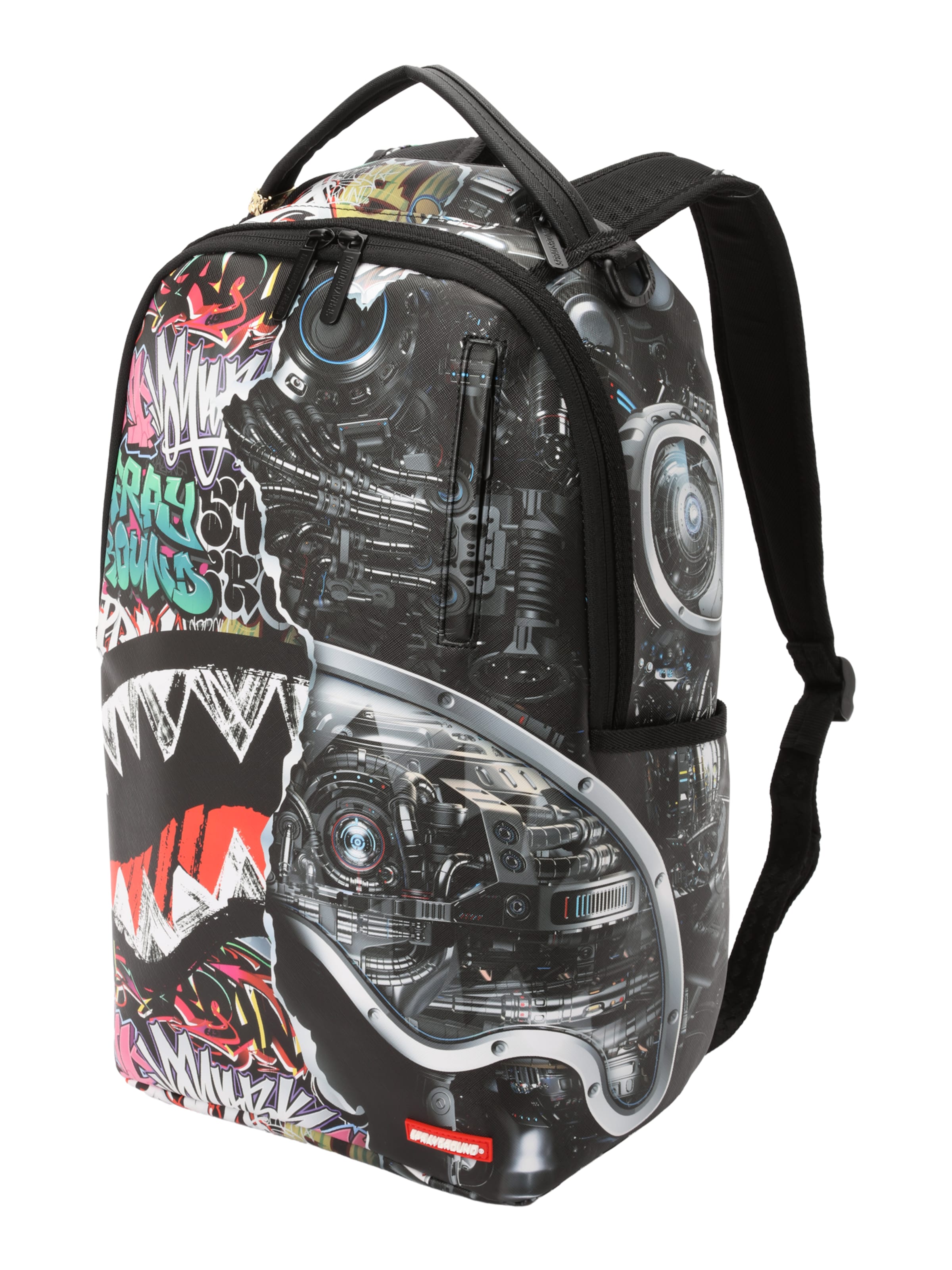 Zaino 'CYBERSHARK' di Sprayground in nero