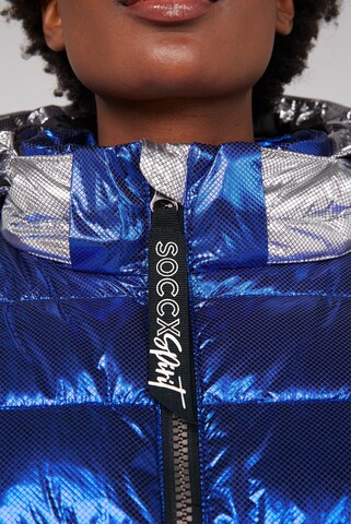 Soccx Tussenjas in Blauw