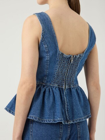 Camicia da donna 'YASElsie' di YAS in blu