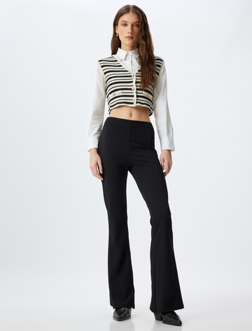 Koton Flared Leggings in Zwart