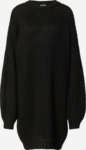 Karo Kauer Knit dress in Black: front