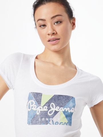Pepe Jeans T-Shirt 'Dafne' in Weiß