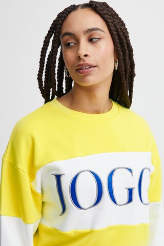 The Jogg Concept Sweatshirt 'SAFINE' in Geel