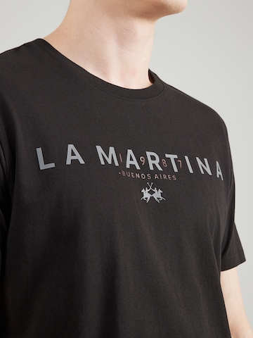 T-Shirt La Martina en noir