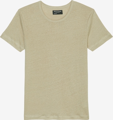 T-Shirt Marc O'Polo en beige : devant