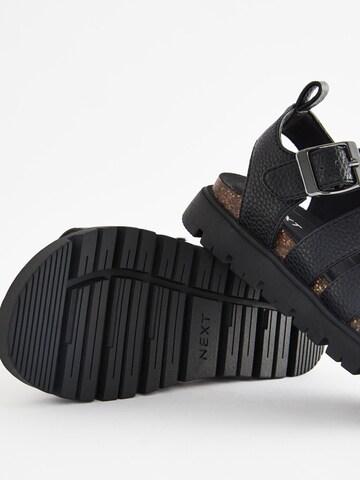 Next Sandale in Schwarz