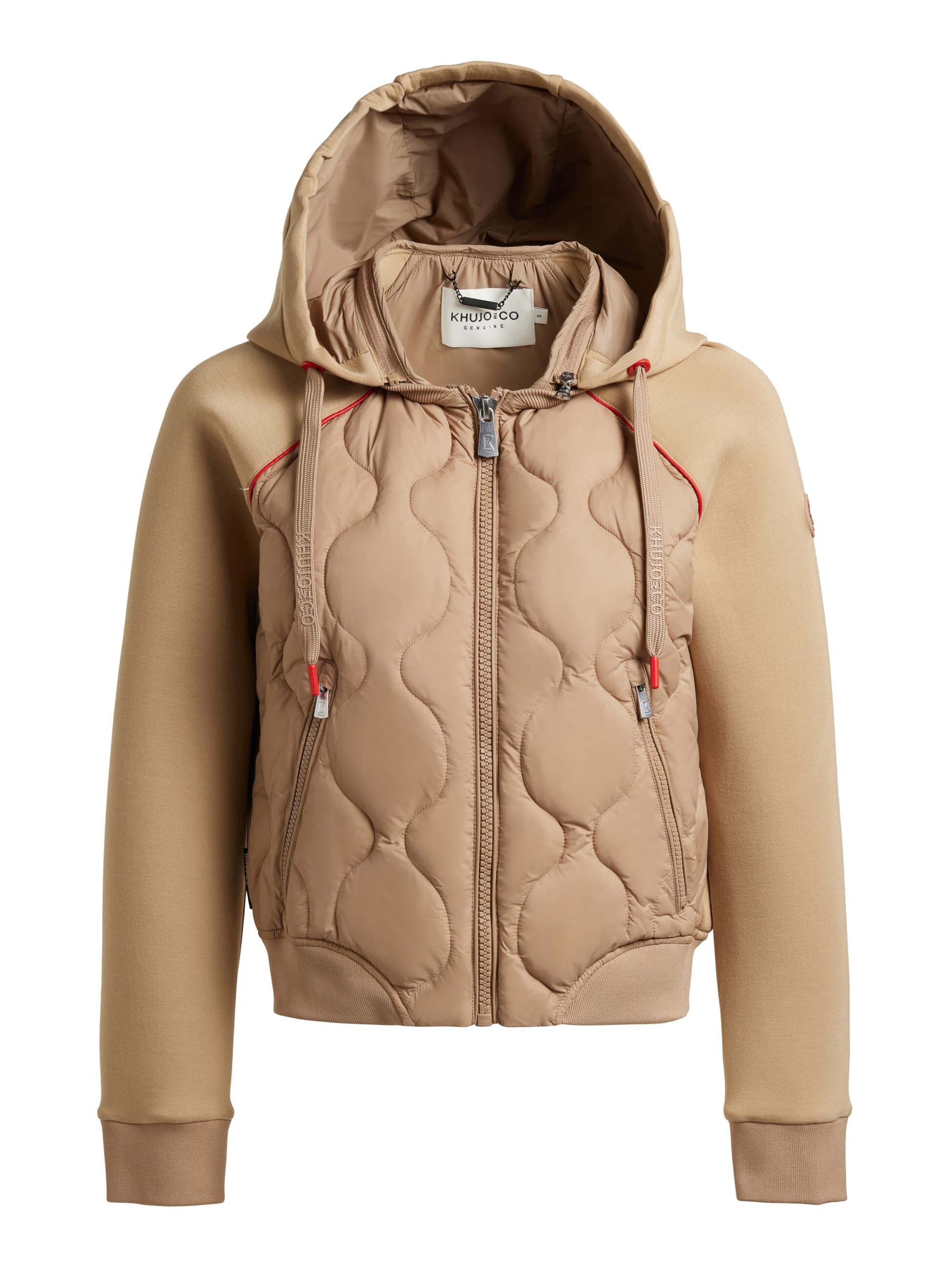 khujoPrijelazna jakna 'Malaya ' - smeđa boja: prednji dio