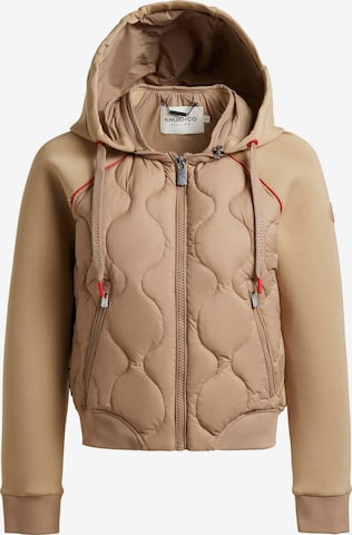 khujo Демисезонная куртка 'Malaya' в Коричневый: спереди