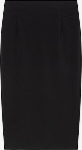 Jupe Trussardi en noir : devant