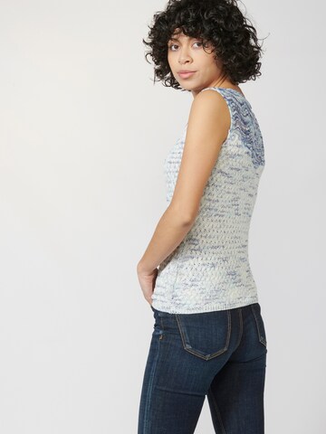 Top in maglia di KOROSHI in blu