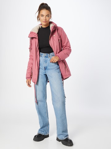 Ragwear Performance Jacket 'ZUZKA' in Pink