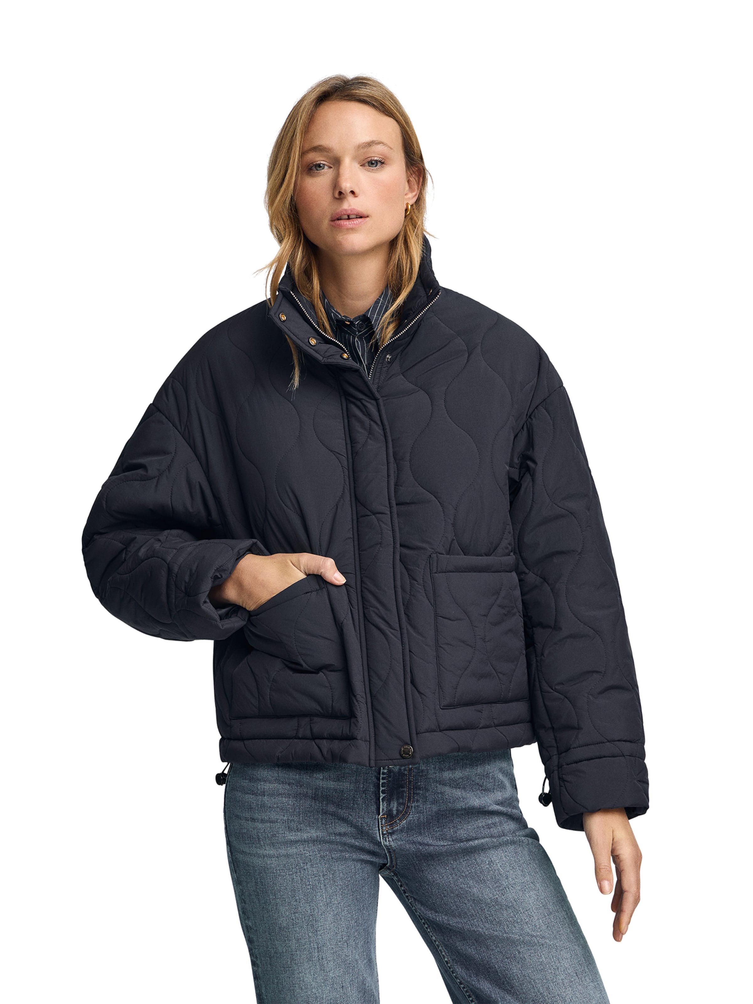 Polo Club Winter Jacket in Blue: front