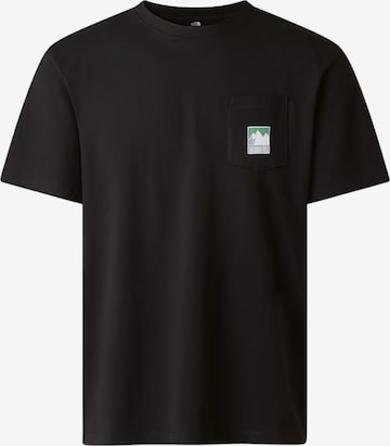 Maglietta 'MOUNTAIN' di THE NORTH FACE in nero: frontale