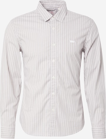 LEVI'S ® Рубашка 'Battery Housemark Slim Fit Shirt' в Бежевый: спереди