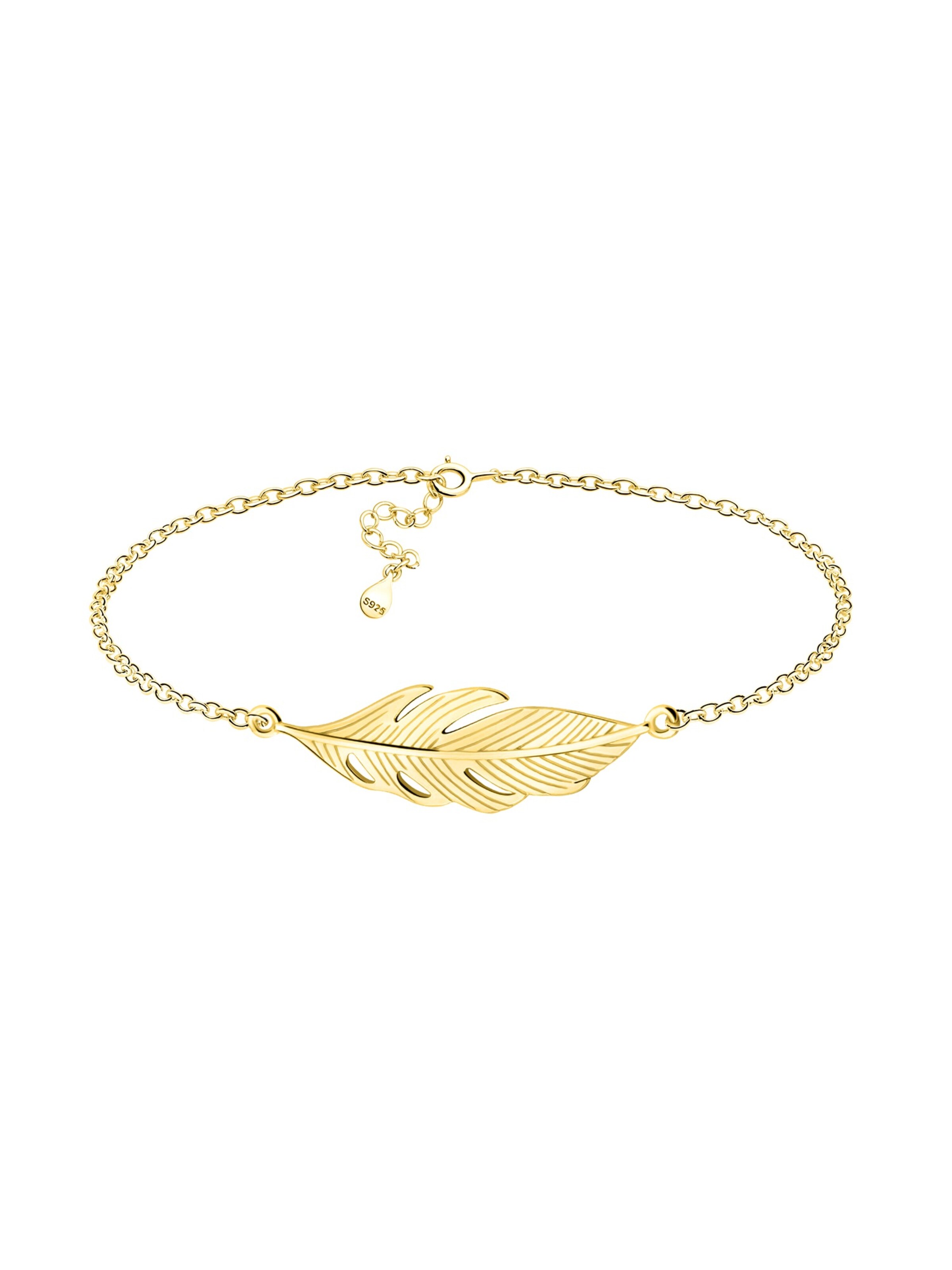 Sofia Milani Armband 'Wing'‌‌‌ in Gold: Vorderseite