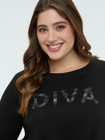Pull-over Fiorella Rubino en noir