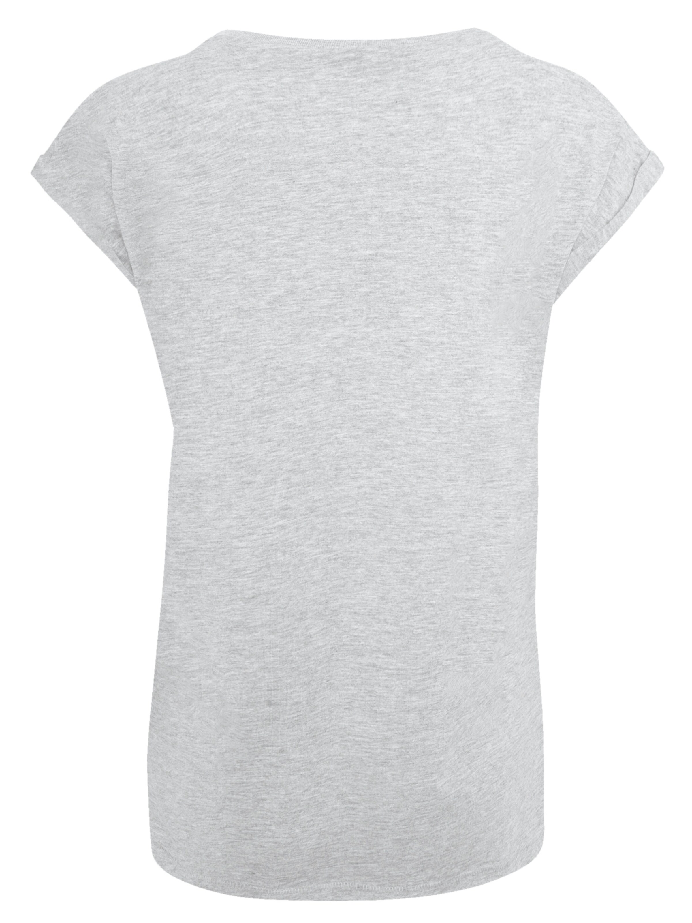 T-shirt 'Mountain Heartbeat' F4NT4STIC en gris