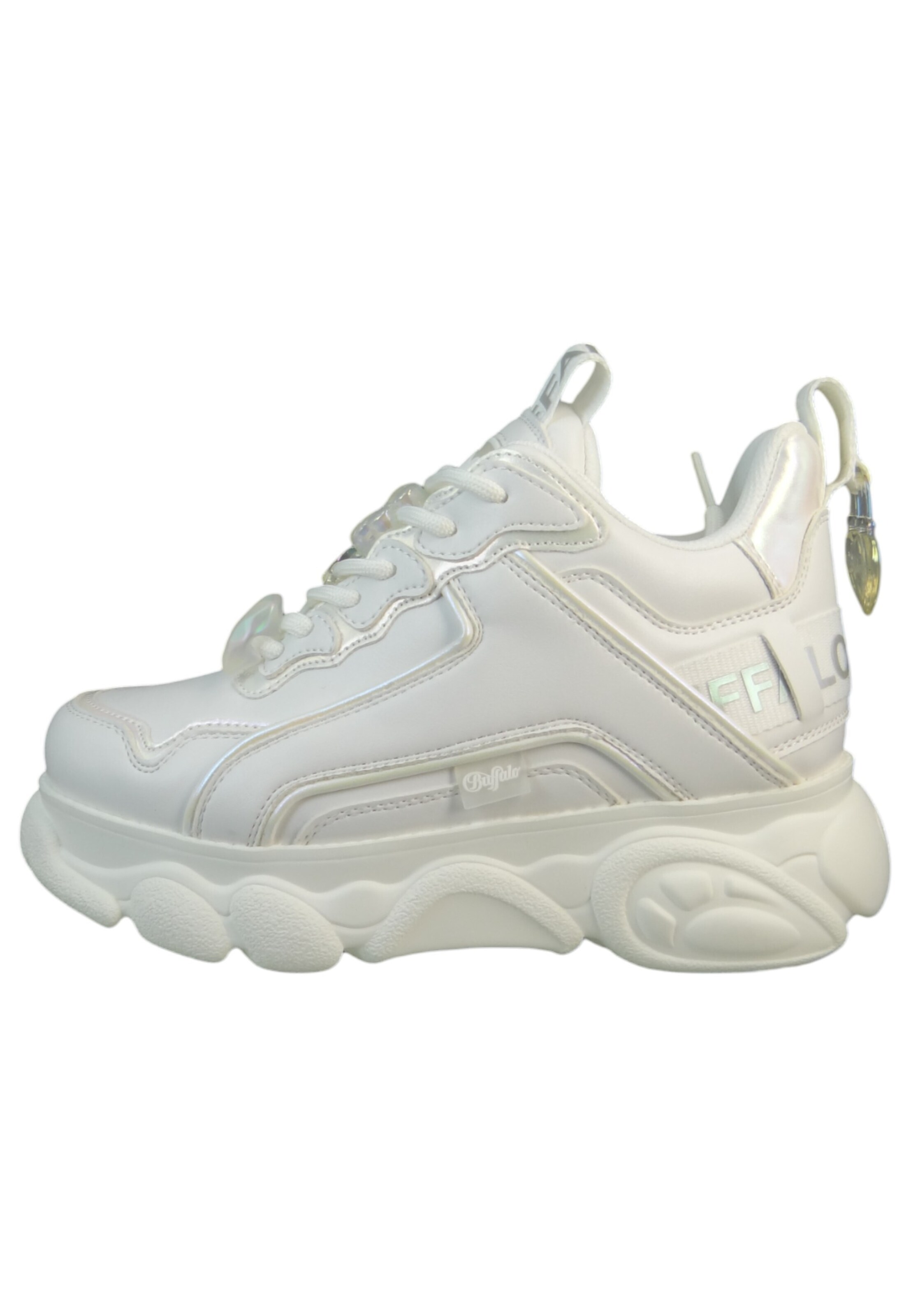 BUFFALO - Sapatilhas baixas em branco