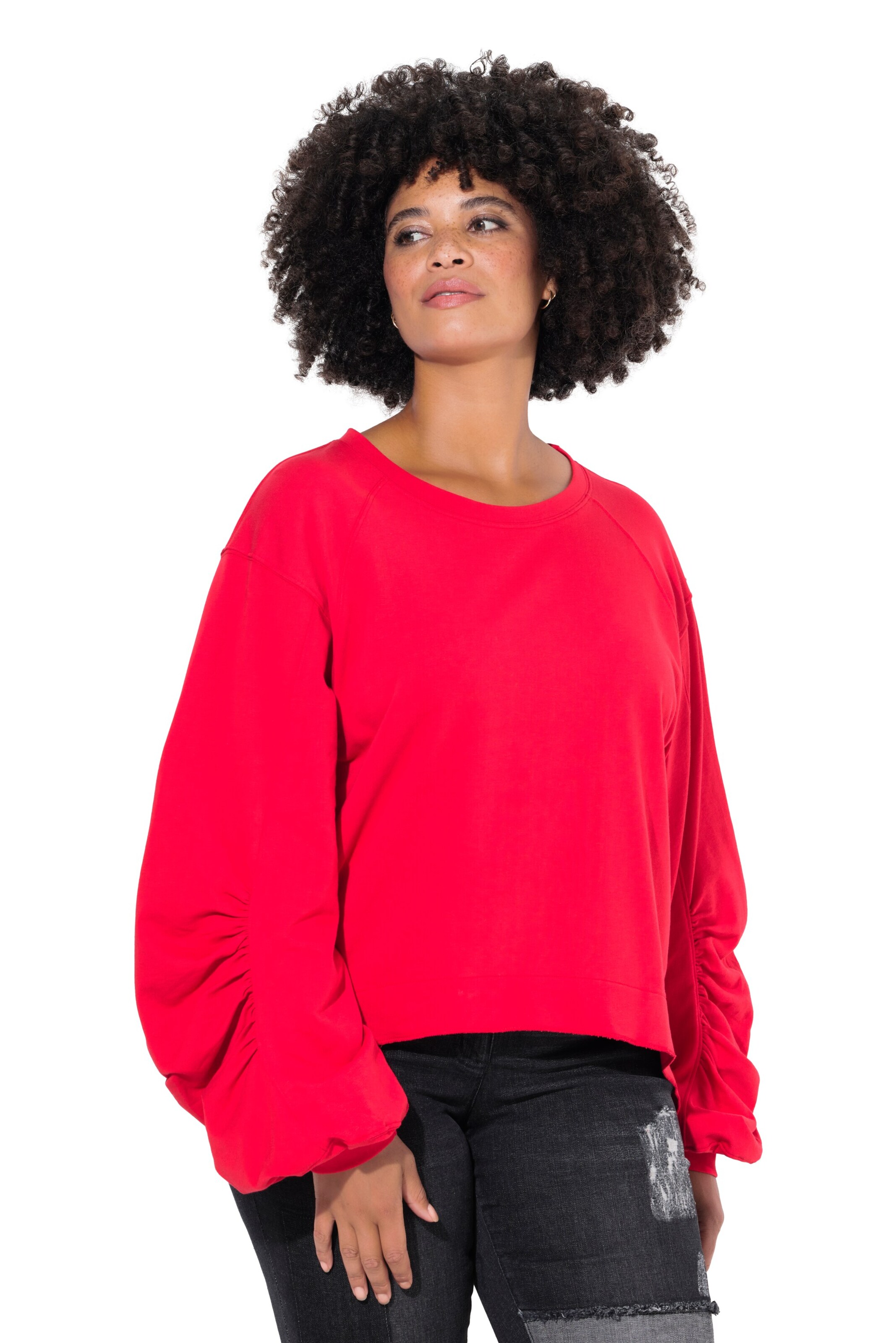 Angel of Style Sweatshirt in Rood: voorkant