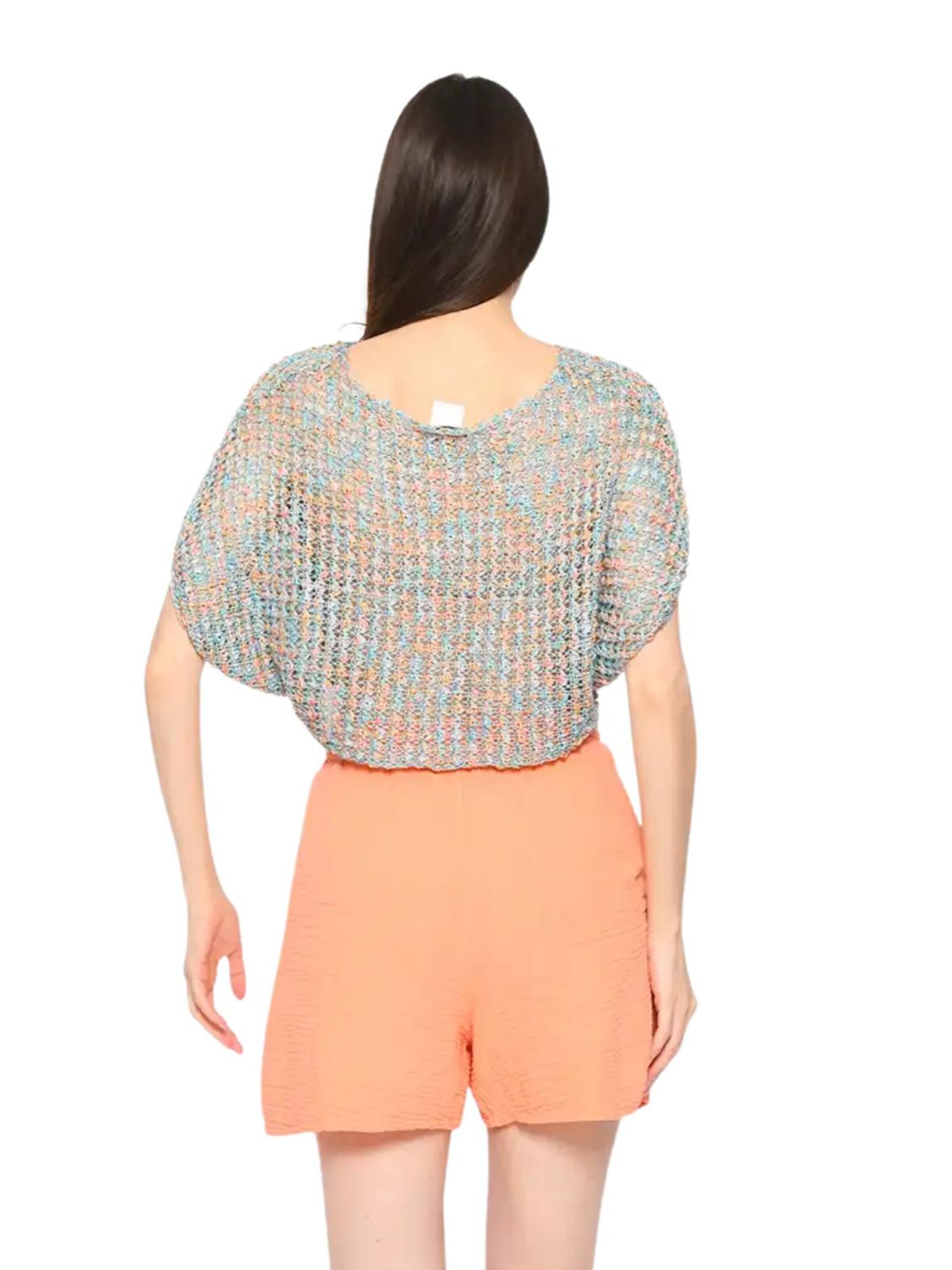 Süel knitwear - Top de punto 'Summer 3D' en verde
