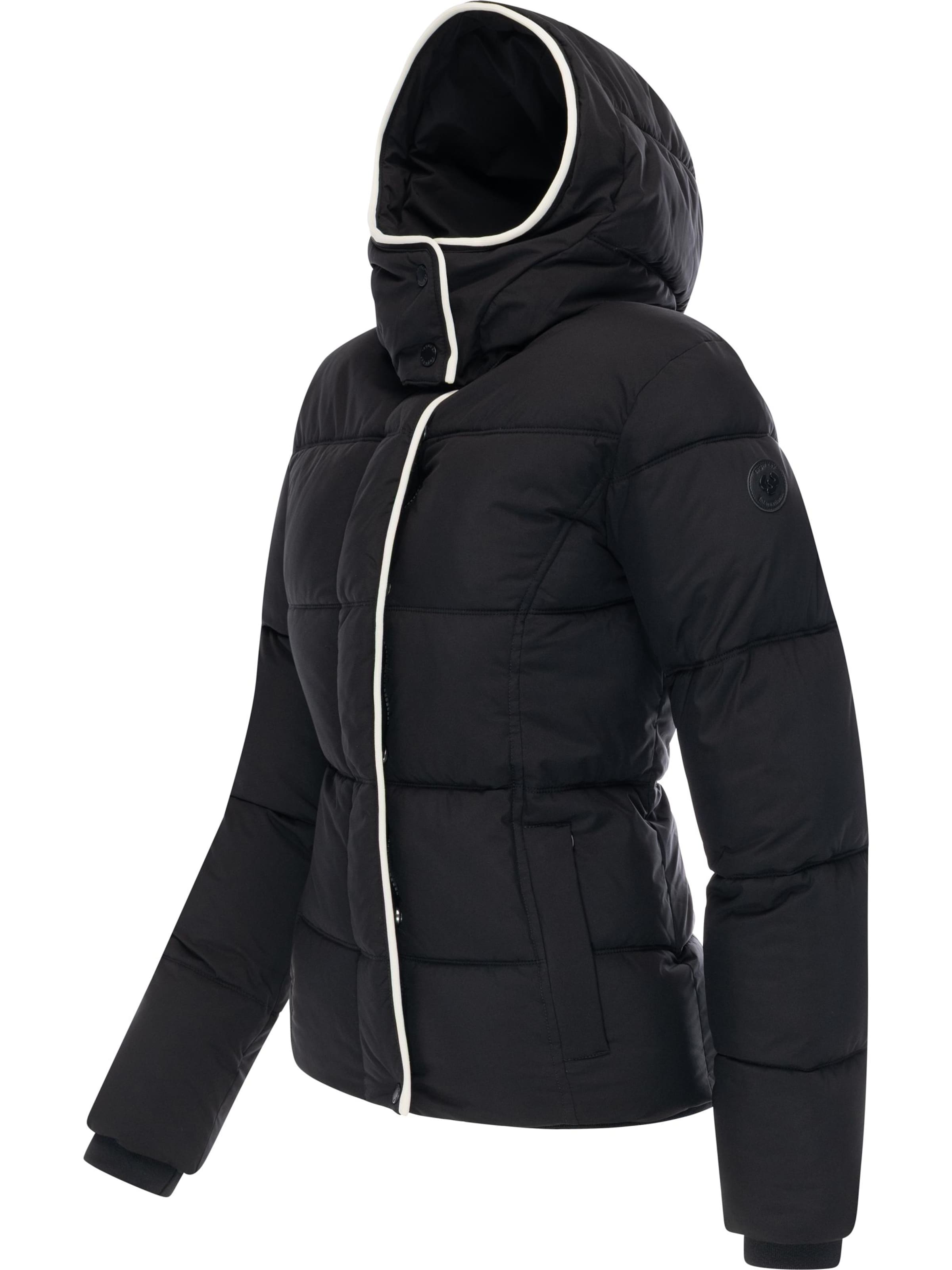 Ragwear Winterjacke 'Gleama' in Schwarz