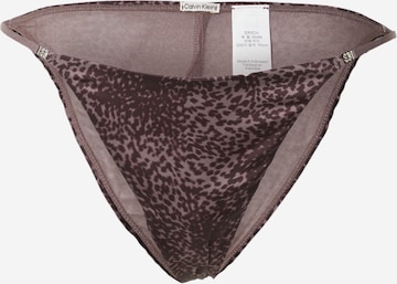 ruda Calvin Klein Underwear Moteriškos kelnaitės: priekis