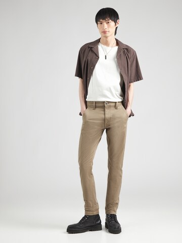 G-STAR Skinny Chino nohavice - Zelená