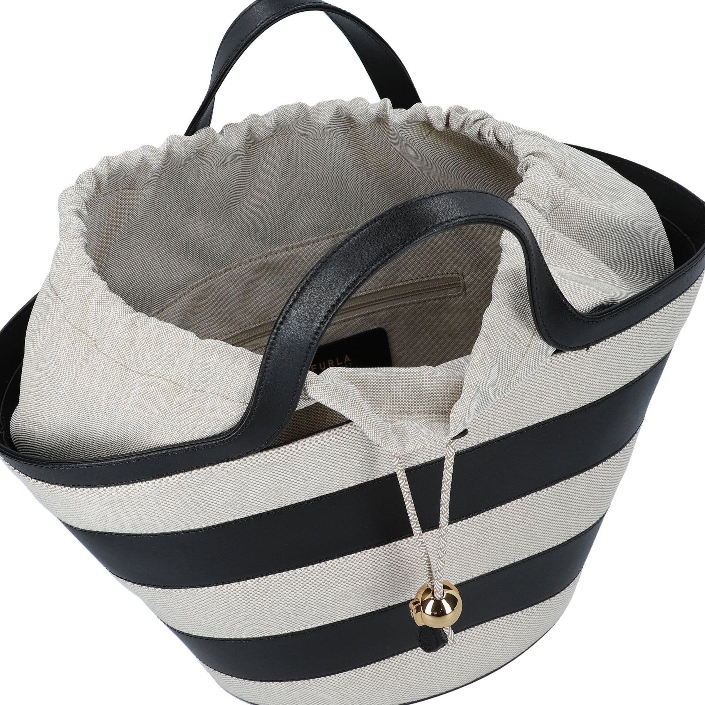 FURLA Shopper 'Vortice' in Beige