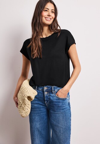 STREET ONE Shirt in Black: front