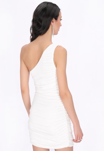 faina Cocktailjurk 'Festive' in Wit